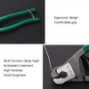 JTO Wire Rope Scissors Mini Discharging Clamps Plastic Handle Steel Wire Cutter, Model: 8inch