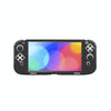 KJH NS-067 Host Siamese Silicone Protective Case For Switch OLED(Black)