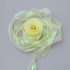 4cm x 9m Yellow Symphony Fishtail Yarn Flower Cake Baking Packaging Ribbon Lace Decorative Webbing