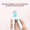 LED Pet Nail Clippers with File, Pink