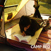 CLS Ultra-Light Outdoor Camping Bed Aluminum Alloy Portable Lunch Break Folding Bed(Black)