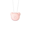 Mini Bear Style Neck Formaldehyde Negative Ion PM2.5 Removal Air Purifier for Kids (Pink)