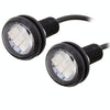 2 PCS MZ 22.5mm 1.5W 150LM Green Light 3 LED SMD 5630 Spotlight Eagle Eye Light Daytime Running Light for Vehicles