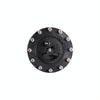 Car Modification Universal Fuel Cell Gas Tank Filler Cap with Nut(Black)