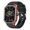 LEMFO HK56 2.06 inch BT5.3 IP68 Sport Smart Watch, Support Bluetooth Call / Message Notification / Heart Rate / Blood Pressure Health Monitor(Red)
