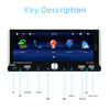 Single Spindle 6.9 inch MP5 With Knob Player Carplay Function Car MP4 Backup Camera, Specification: Standard