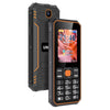 UNIWA S2 IP68 Rugged Keypad Phone, 2.4 inch Mediatek MT6261, 2500mAh Battery, 21 Keys, Network: 2G (Black+Orange)