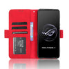 For ASUS ROG Phone 7 Skin Feel Calf Texture Card Slots Leather Phone Case(Red)