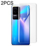 For Xiaomi Redmi K50 5G / K50 Pro 5G 2 PCS IMAK 0.15mm Curved Full Screen Protector Hydrogel Film Back Protector