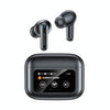 awei T56 ANC Noise Reduction Wireless Bluetooth Earphone with LED Touch Screen(Black)
