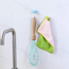 10 PCS Handy Holder Cable Organizer Household Convenience Clip(Yellow)