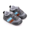 D2566 Soft Soled Non-slip Baby Walking Shoes, Size: 11cm(Grey)