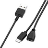 Delupe/Yawpet Dog Trainer Charger - 1m Magnetic (Black)