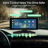 6.86 Inch 4KDVR Smart Screen Player, Specification: Standard+Reversing Camera