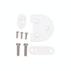 For Xiaomi M365 / M365 Pro Electric Scooter Foot Support Heightening Pad Rear Light Gasket(White)