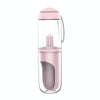 Portable Pet Water Bottle, Pink - Dog & Cat Travel Mug