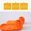 4 Pairs Anti-slip Dotted Rubber Trampoline Socks Toddler Socks For Children 1-5 Years Old(Orange Red)