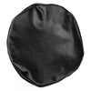 For Diameter 28-35cm Simple PU Leather Stretch Round Stool Cover Waterproof Lift Chair Cover(Black)