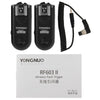 2 PCS YONGNUO RF603N II FSK 2.4GHz Wireless Flash Trigger with N1 Shutter Connecting Cable