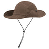 Autumn And Winter Sunscreen Fisherman Hat Camping Warming Large Eaves Corduroy Mountaineering Hood, Size: L 58-60cm(Light Brown)