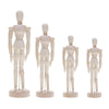 Wooden Puppet Toy Humanoid Art Sketch Model Joint Doll, Size:12 Inch