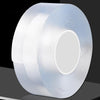 2mm x 3cm x 3m Transparent Double-Sided Adhesive Nanotic Tape Water Washing Non-Trace Tape