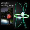 USB Rechargeable Running Light Strap Chest Light(Blue)