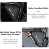 WEST BIKING Bicycle Crossbar Triangle Bag Cycling Equipment Tool Bag(Black)