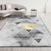 Modern Abstract Geometric Living Room Rug Coffee Table Cushion, Size: 80x120cm(17)