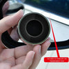 1pair Reversing Mirror Small Round Mirror HD Large View Suction Cup Blind Spot Mirror(Black)
