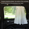 Car Window Summer Heat Insulation Sunshade Curtain Cotton Sun Block(Solar Flower)