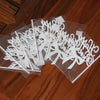 10 PCS Carving Cake Dessert Insert Party Decoration(Gold)