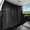 2 PCS 69 x 82cm Automobile Front And Rear Partition Curtain Business Car Air Conditioning Privacy Curtain(black)