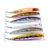 5 PCS M0205 9.6cm/9.8g Minnow Bionic Fake Bait Plastic Floating Hard Bait(2)