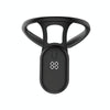 2150 Student Humpback Vibration Reminds With LCD Hanging Neck Corretor(Black)