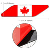 2 PCS Canadian Flag Pattern Car-Styling Sticker Random Decorative Sticker