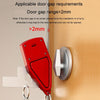 Portable Door Stop Alarm with 80dB Siren - Home Security