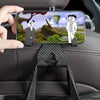 Car Storage Hook Rear Seat Invisible Multi-function Mobile Phone Holder(Black)