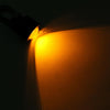 2 PCS 12V 3W Yellow Light Eagle Eyes LED Strobe Light For Motorcycle Wire Length: 90cm
