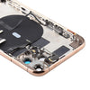 iPhone 11 Pro Max Gold Back Cover Assembly with Side Keys & Charging Port