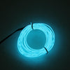 1M Cold Light Flexible LED Strip Light For Car Decoration(Ice Blue Light)