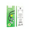 hoco X102 USB to 8 Pin Fresh 2.4A Charging Data Cable, Length:1m(Black)