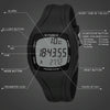 SYNOKE 9105 Multifunctional Sports Time Record Waterproof Pedometer Electronic Watch(Black)