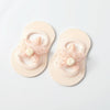 2 Pairs Baby Floor Socks Hollow Flower Spot Glue Non-Slip Children Socks, Toyan Socks: S 0-1 Years Old(Khaki)