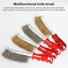 BBQ Grill Wire Cleaning Brush with Handle Stainless Steel