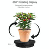 2 In 1 Charging Turntable Rotary Jewelry Live Shooting Display Stand, Color: Black Button