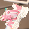 Boys And Girls Sneakers Children Pops Shoes Outdoor Casual Shoes, Size: 30(Pink)