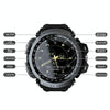 Lokmat MK28 1.4 inch FSTN Screen IP68 Waterproof Smart Watch, Support Information Reminder / Remote Camera / Sport Record(Black)