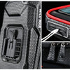 WILD MAN ES16 0.5L EVA Hard Shell Waterproof Touch Screen Bicycle Handlebar Bag(Red)