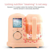 Multifunction Baby Food Cooking Maker Steamer Mixing Grinder Food Supplementary Machine(Pink)